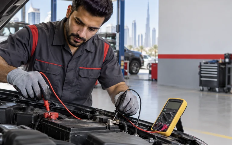 Battery Diagnosis service in Dubai
