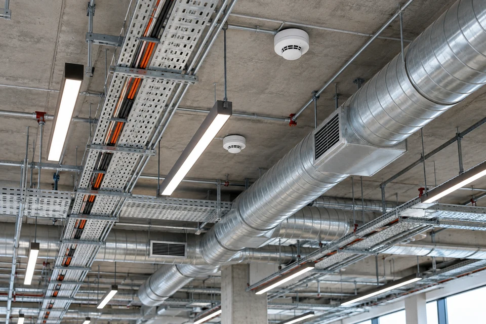 MEP Fit-Out Work representative service scene
