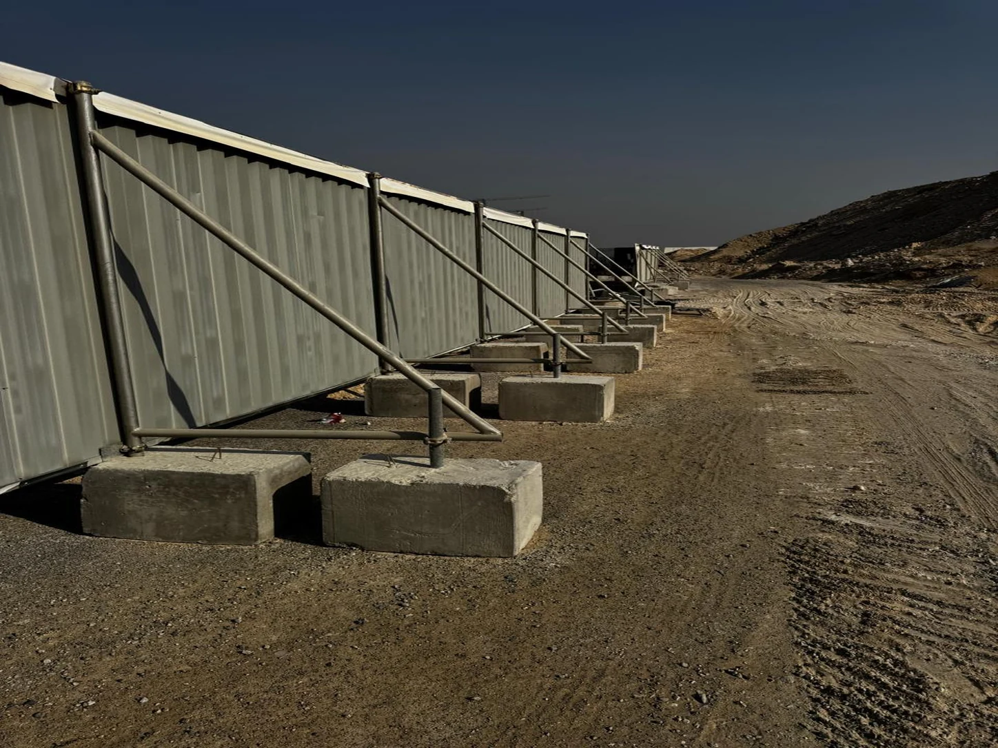 Temporary & Permanent Fencing project photography