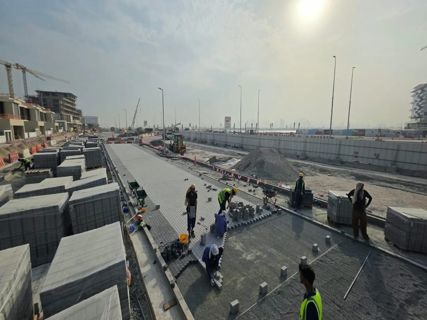 Road Maintenance project photography